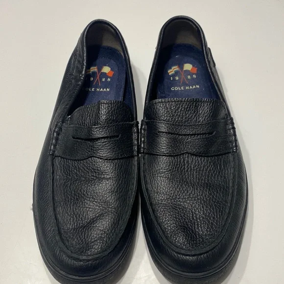 Cole Haan Grand OS Black Leather Loafers Men’s Size 11.5 M 1928 Cole Haan Grand OS Black Leather Loafers Men main image 2